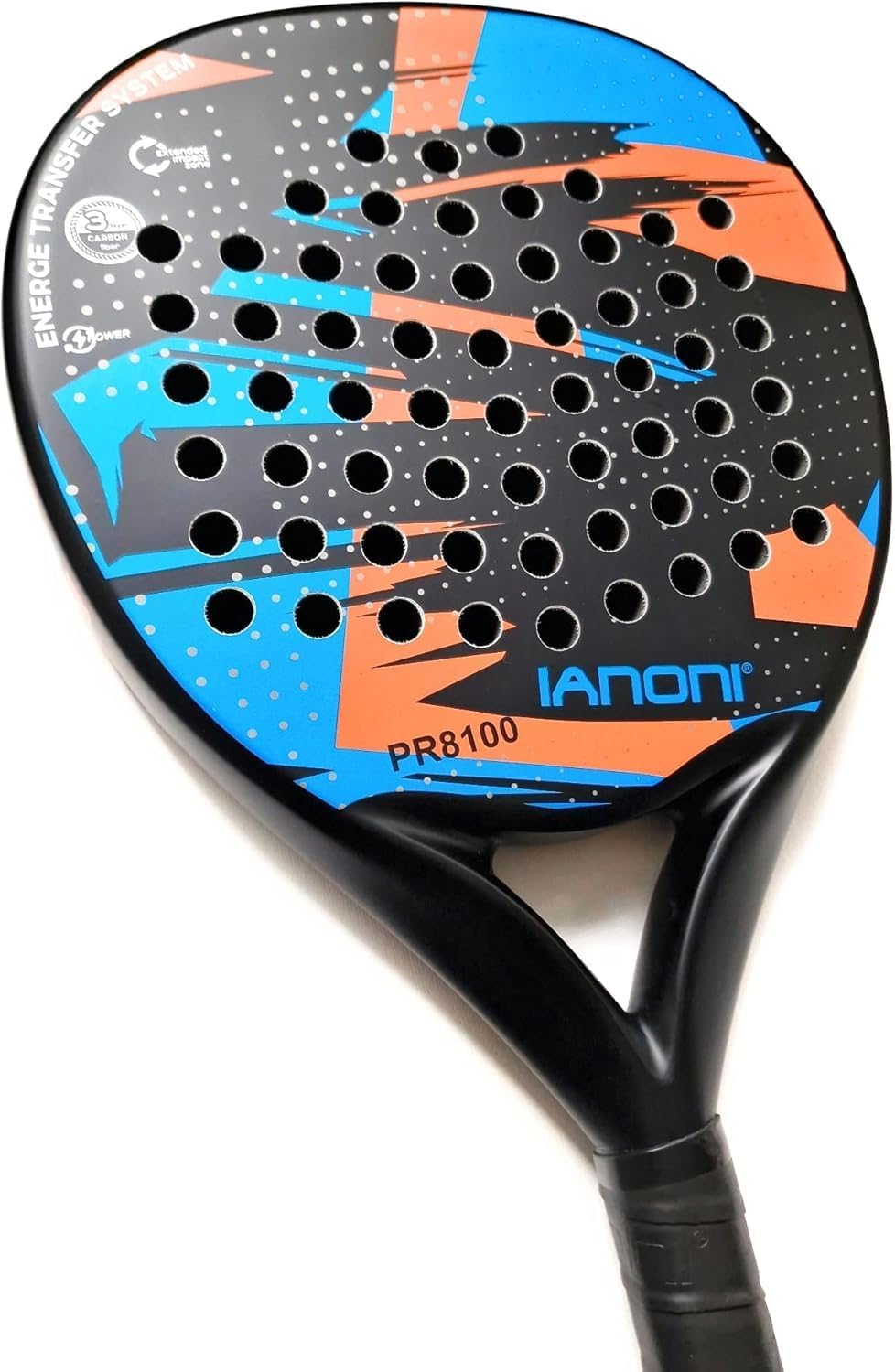 Padel Starter Kit - Racket, Bag, 3 Balls & Extra Grip